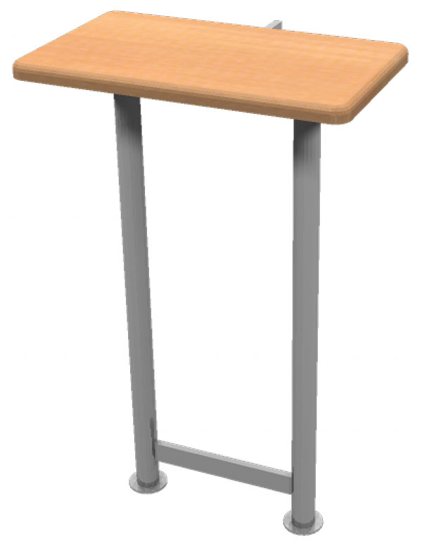 Straight Leg Table Rectangle - Click Image to Close